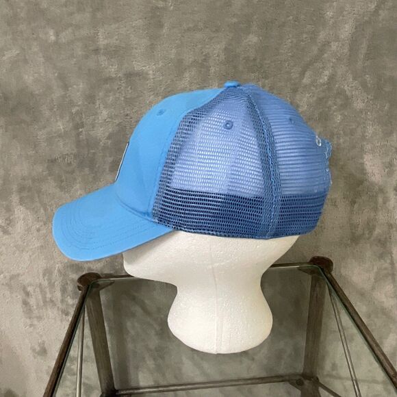 Carhartt  Snapback Trucker Hat Cap Mesh Back Patch Logo Blue adjustable - Picture 4 of 8